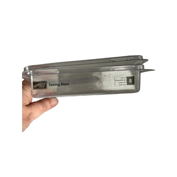 Stampin’ Up Seeing Stars Set of 8 Wood Mounted Rubber Stamps School Teacher - Picture 6 of 6